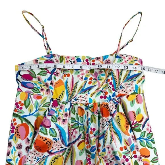 Anthropologie Hutch Bandeau Romper Motif Fruit Print Sleeveless Womens Size XS - Picture 5 of 9